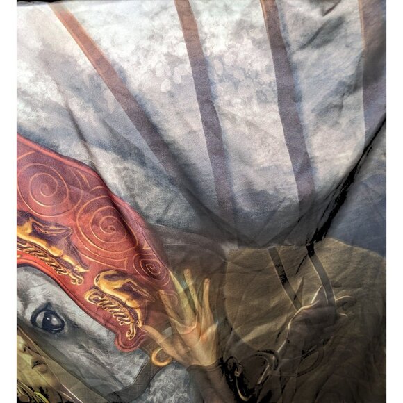 Art History Horse And Rider Printed Scarf - Picture 3 of 8